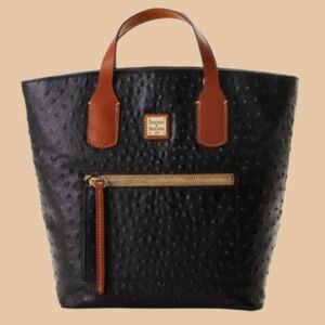 Dooney & Bourke Women's Ostrich Brinley Leather Shoulder Bag